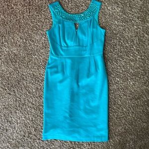 Turquoise Trina Turk Dress. Never Worn